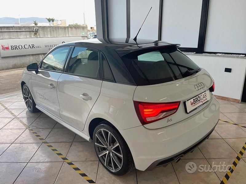 Usata Audi A1 S-Line 90 CV (66 kW) 2017 Bianco Utilitaria