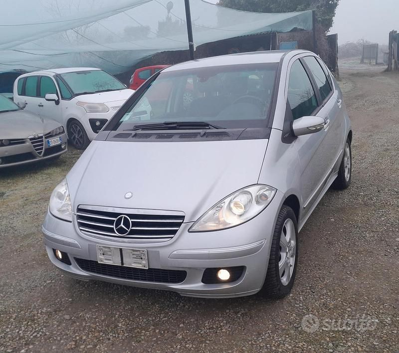 Usata Mercedes A150 Avantgarde 95 CV (69 kW) 2008 Grigio Berlina