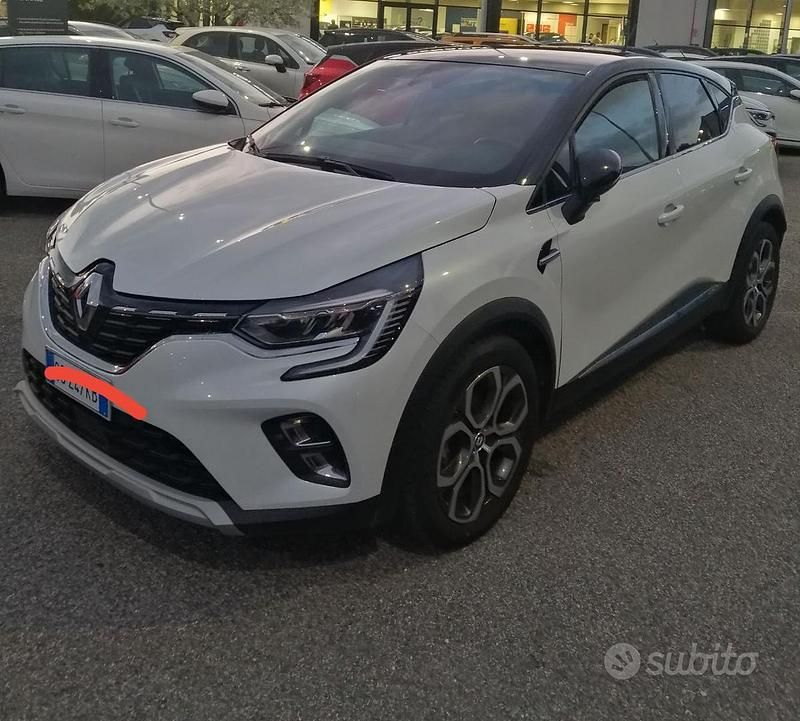 Bianco Usata 2021 Renault Captur SUV | 15.899 € (Buon prezzo) - Immagine 1/4