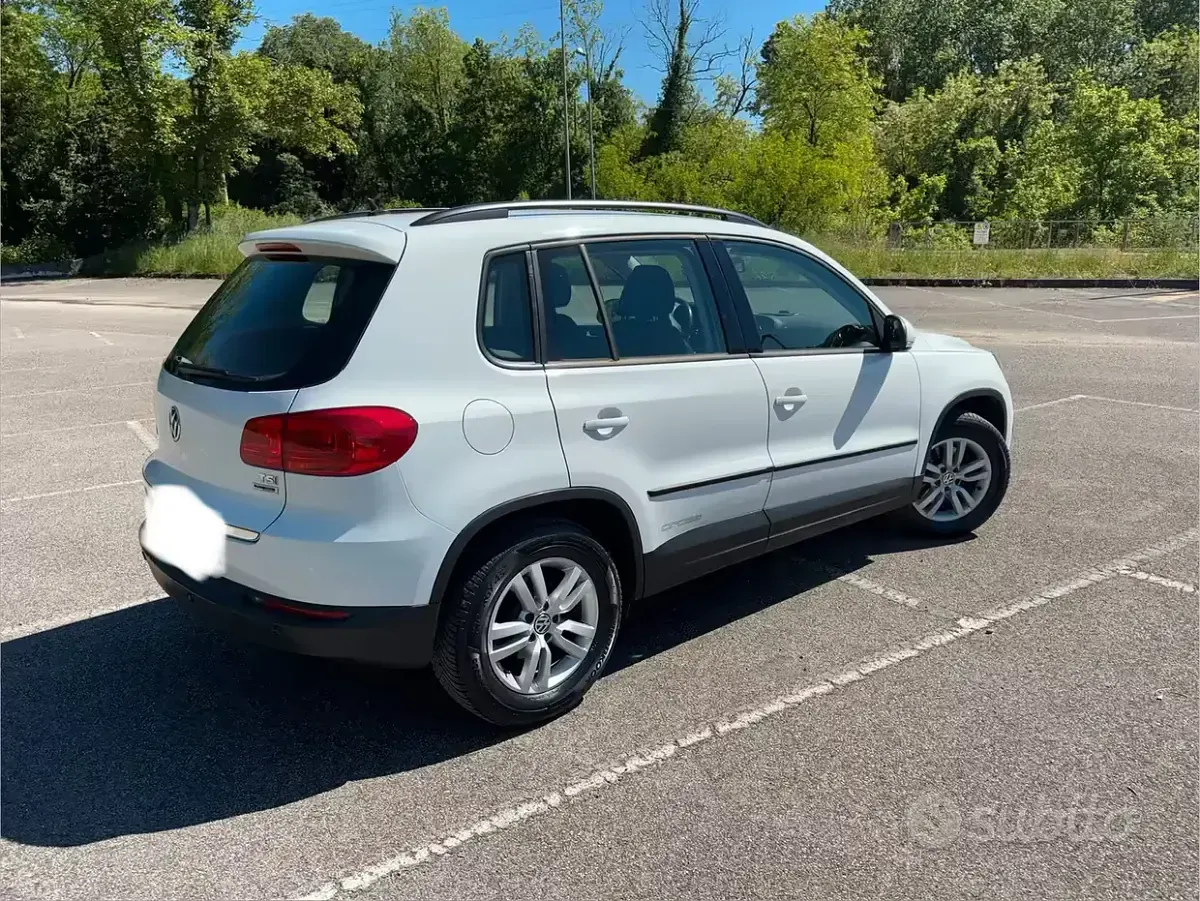 Begagnad VW Tiguan 122 HK (89 kW) 2015 Vit SUV