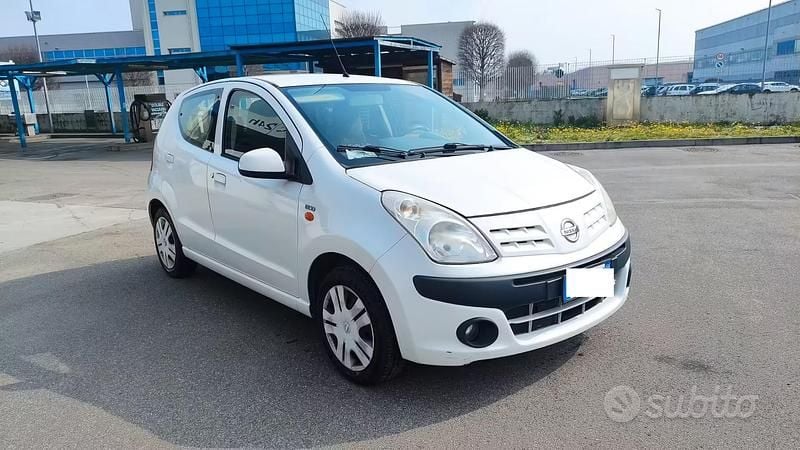 Usata Nissan Pixo 68 CV (50 kW) 2009 Bianco Utilitaria