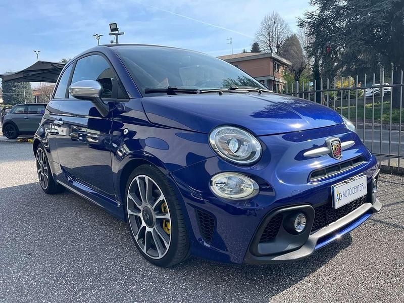 Usata Abarth 595C Turismo 165 CV (121 kW) 2016 Blu/azzurro Cabrio