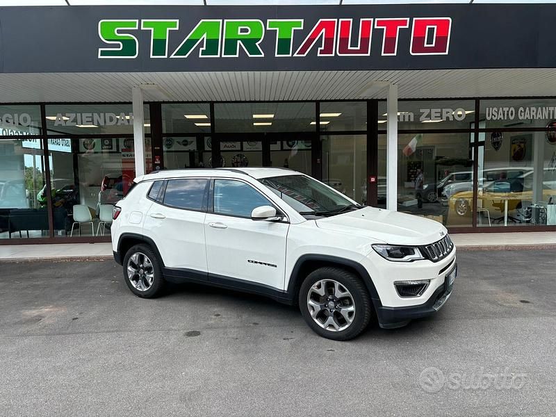 Bianco Usata 2020 Jeep Compass Limited SUV | 20.000 € (Buon prezzo) - Immagine 1/4