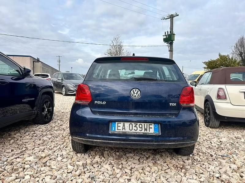 Usata VW Polo Comfortline 75 CV (55 kW) 2010 Blu Utilitaria