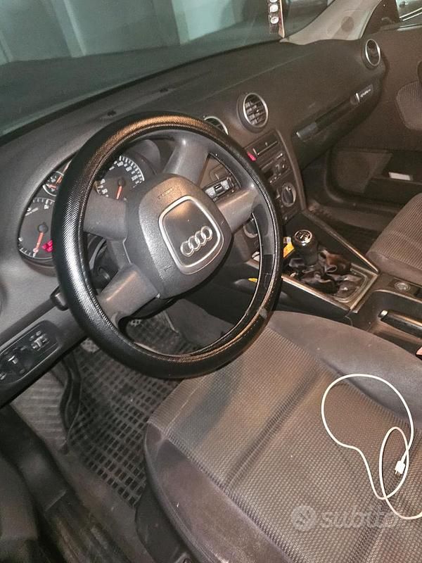 Usata Audi A3 150 CV (110 kW) 2007 Nero Utilitaria