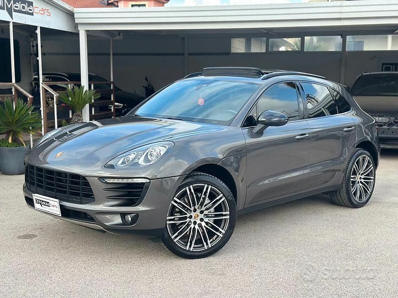 Usata Porsche Macan 250 CV (183 kW) 2015 Grigio SUV