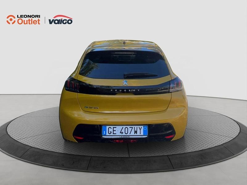 Usata Peugeot 208 Allure 100 kW (136 CV) 2021 Giallo faro Utilitaria