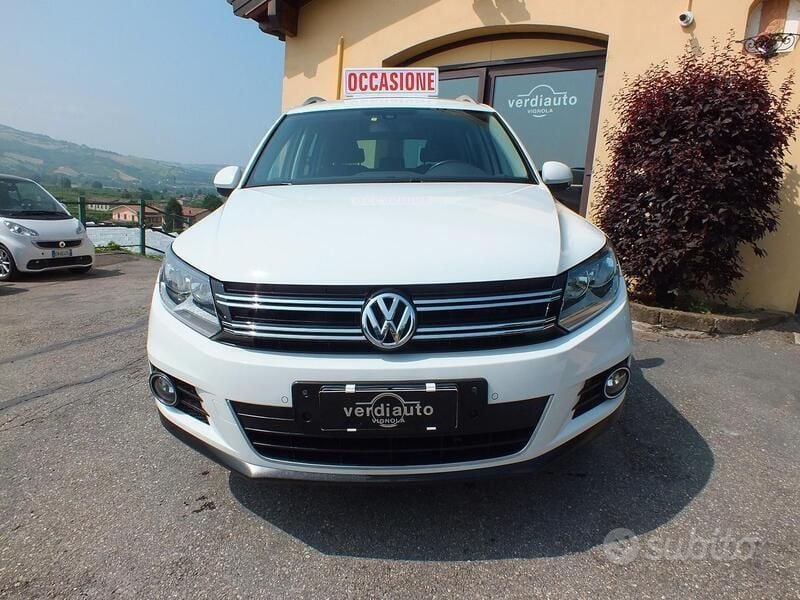 Usata VW Tiguan 140 CV (102 kW) 2013 Bianco SUV