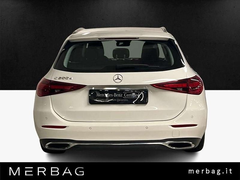 Usata Mercedes C200 Advanced 163 CV (119 kW) 2024 Bianco Station wagon