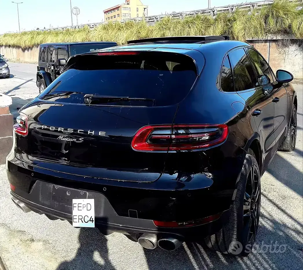 Usata Porsche Macan S 250 CV (183 kW) 2016 Nero SUV