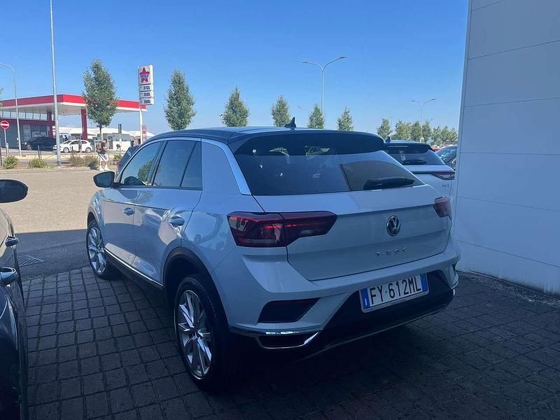 Usata VW T-Roc Advance 116 CV (85 kW) 2020 Bianco SUV