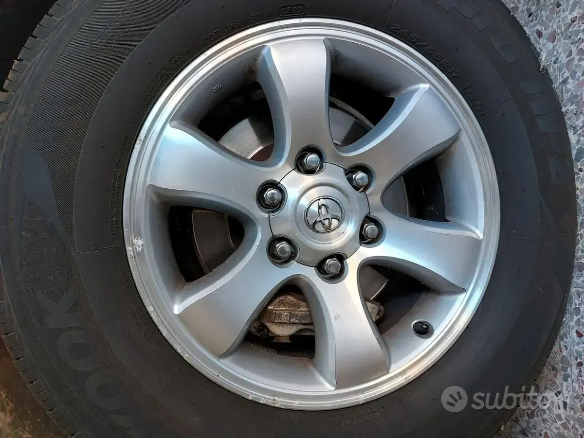 Usata Toyota Land Cruiser 163 CV (119 kW) 2003 Grigio SUV