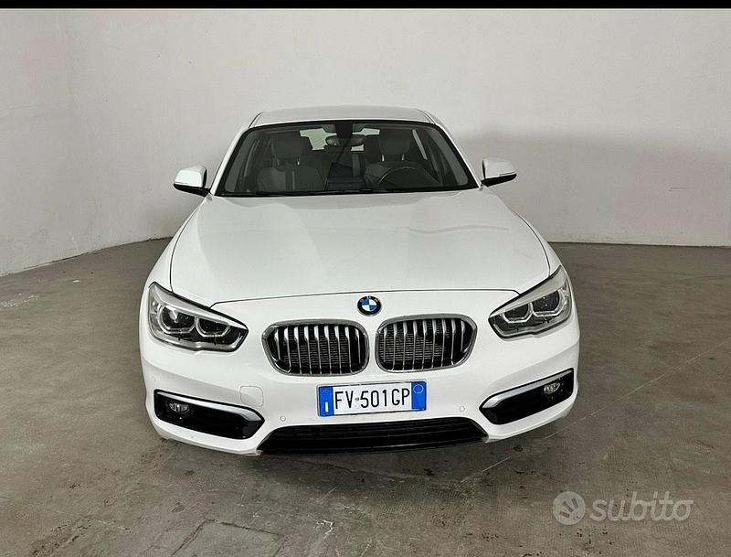 Usata BMW 116 2019 Bianco Utilitaria