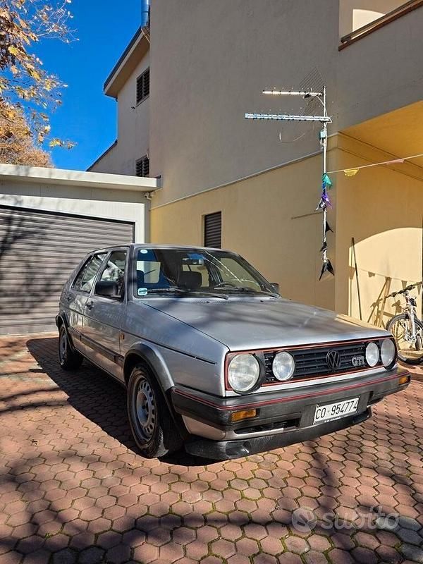 Usata VW Golf II GTI 110 CV (80 kW) 1988 Grigio Utilitaria