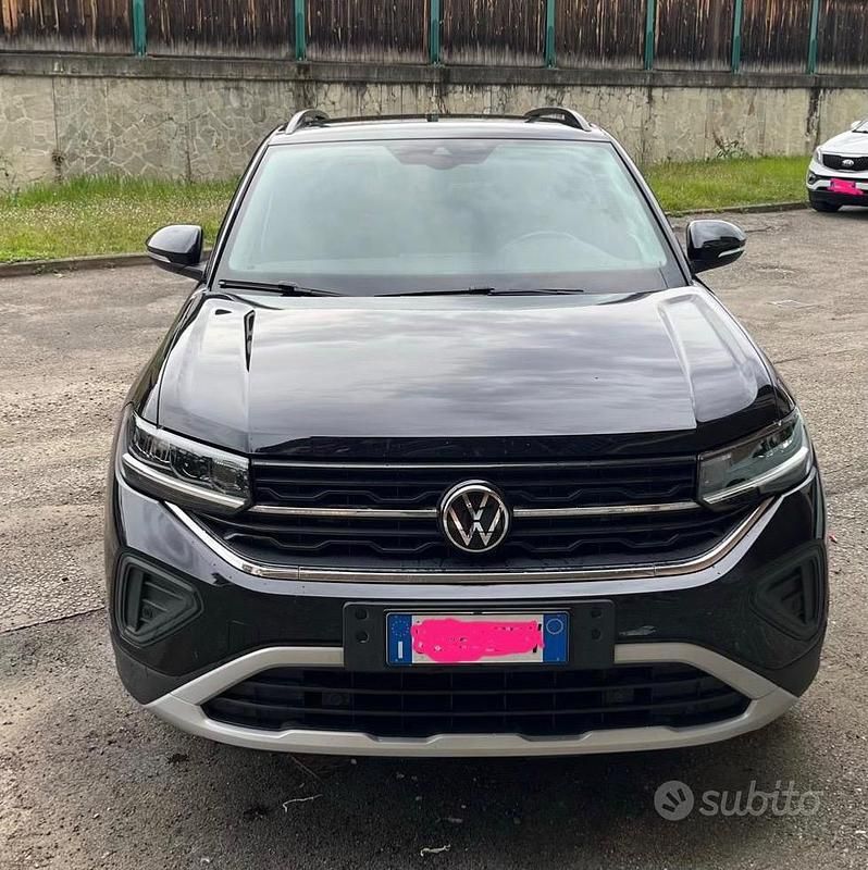 Usata VW T-Cross Style 110 CV (80 kW) 2024 Nero SUV