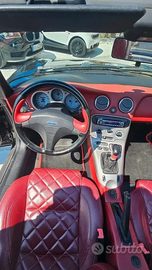Usata Fiat Barchetta 131 CV (96 kW) 2002 Marrone Cabrio