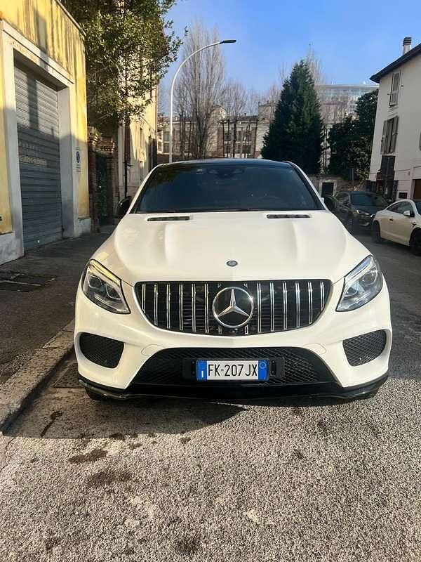 Usata Mercedes GLE350 258 CV (189 kW) 2017 Bianco Coupé