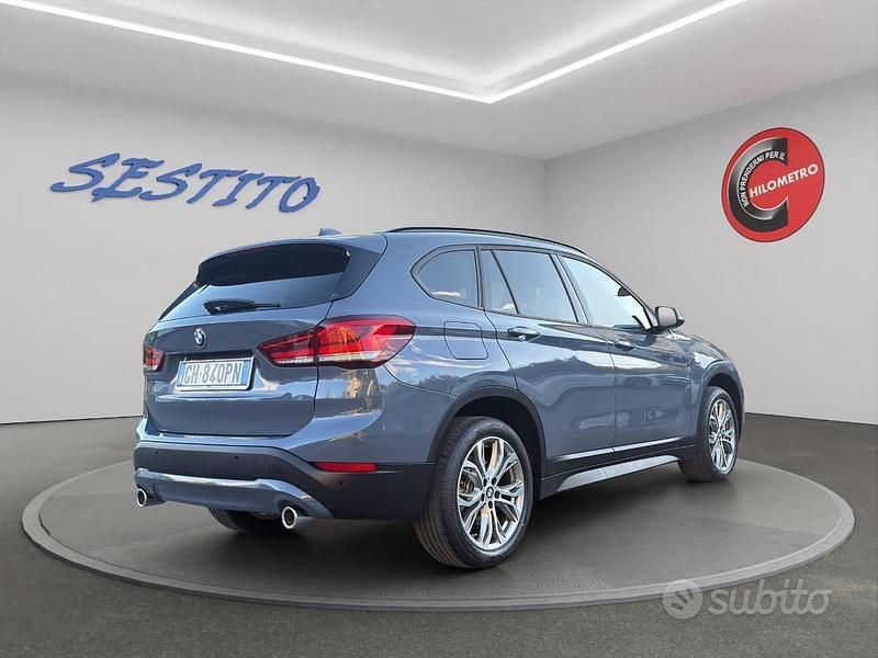 Usata BMW X1 Advantage 190 CV (139 kW) 2021 Blu SUV
