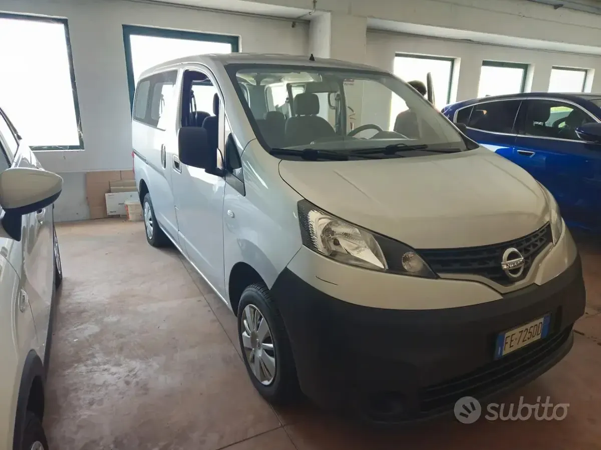 Usata Nissan NV200 110 CV (80 kW) 2016 Bianco Monovolume