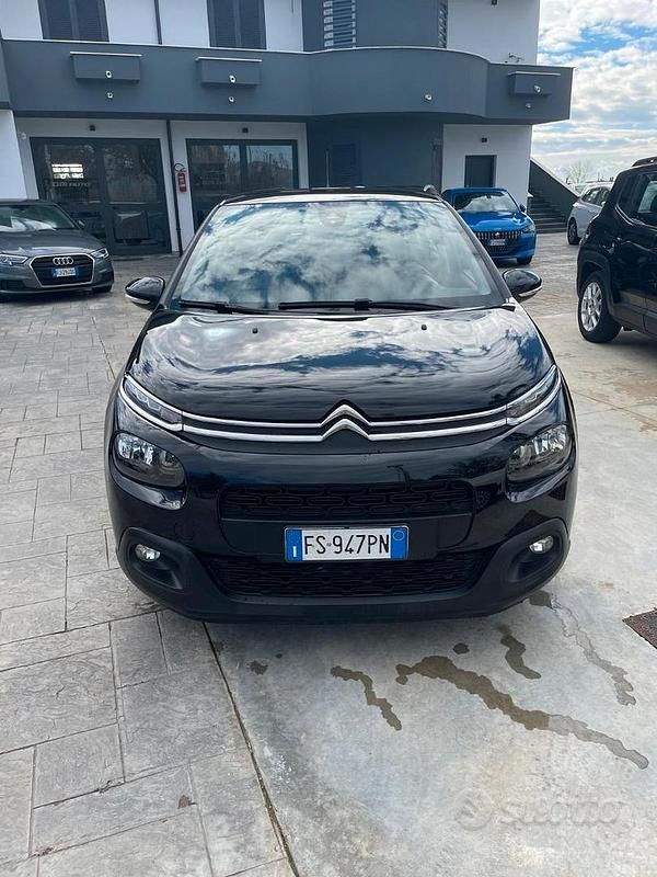 Usata Citroën C3 82 CV (60 kW) 2018 Nero Utilitaria