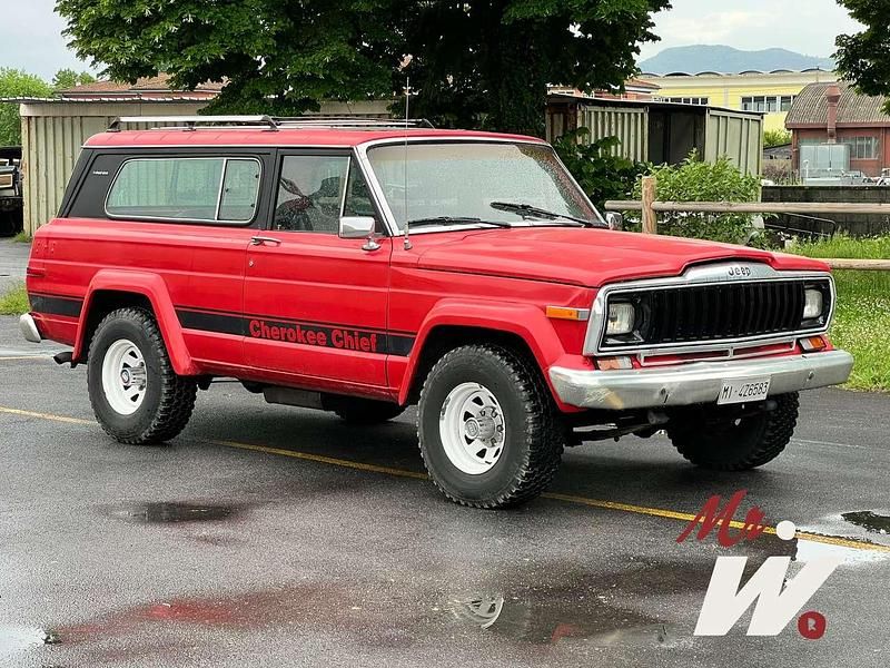 Usata Jeep Cherokee 99 CV (72 kW) 1982 Rosso SUV