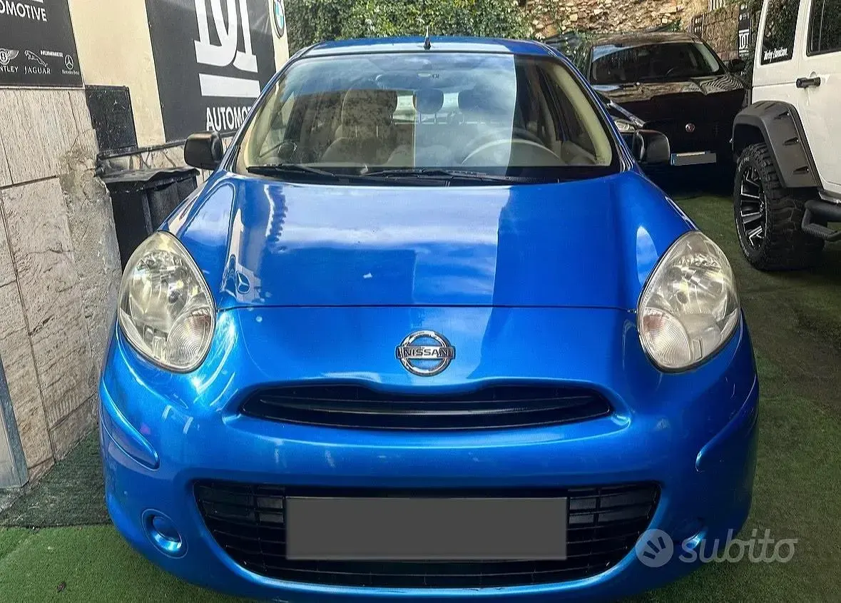 Usata Nissan Micra 80 CV (58 kW) 2013 Blu Utilitaria