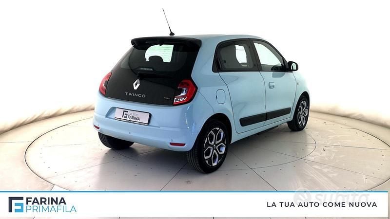 Usata Renault Twingo Equilibre 60 kW (82 CV) 2022 Azzurro Utilitaria