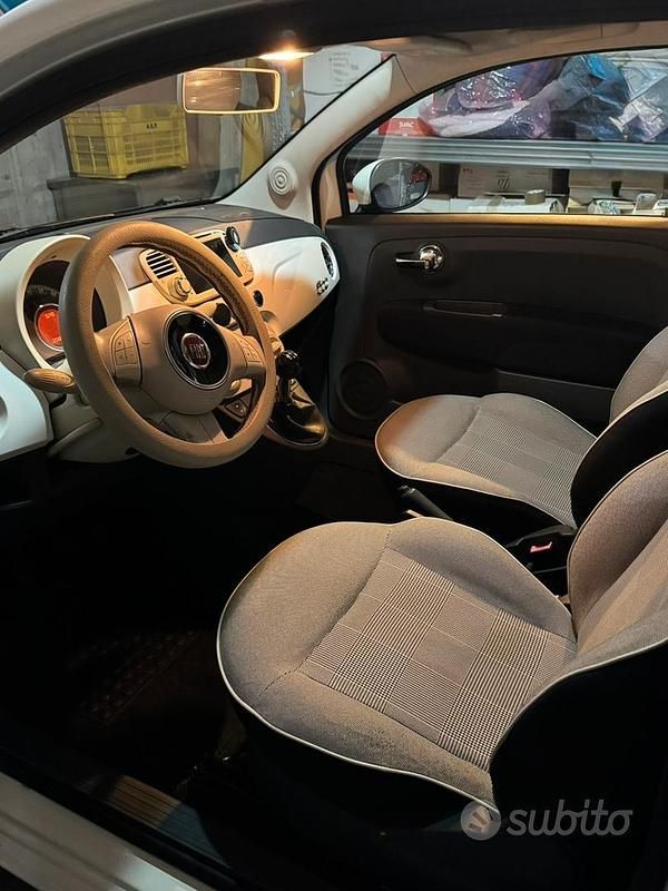 Usata Fiat 500 95 CV (69 kW) 2015 Bianco Berlina