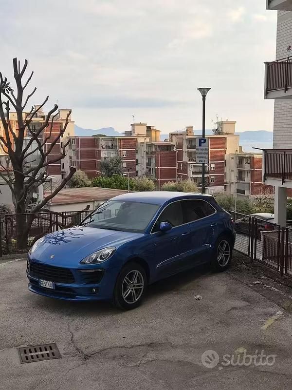 Usata Porsche Macan 2016 Blu SUV