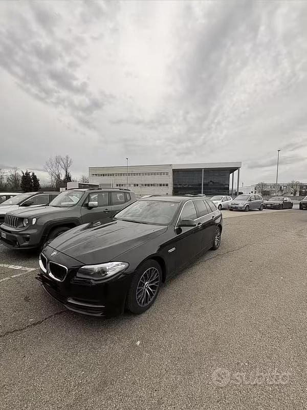 Usata BMW 520 2014 Nero Station wagon