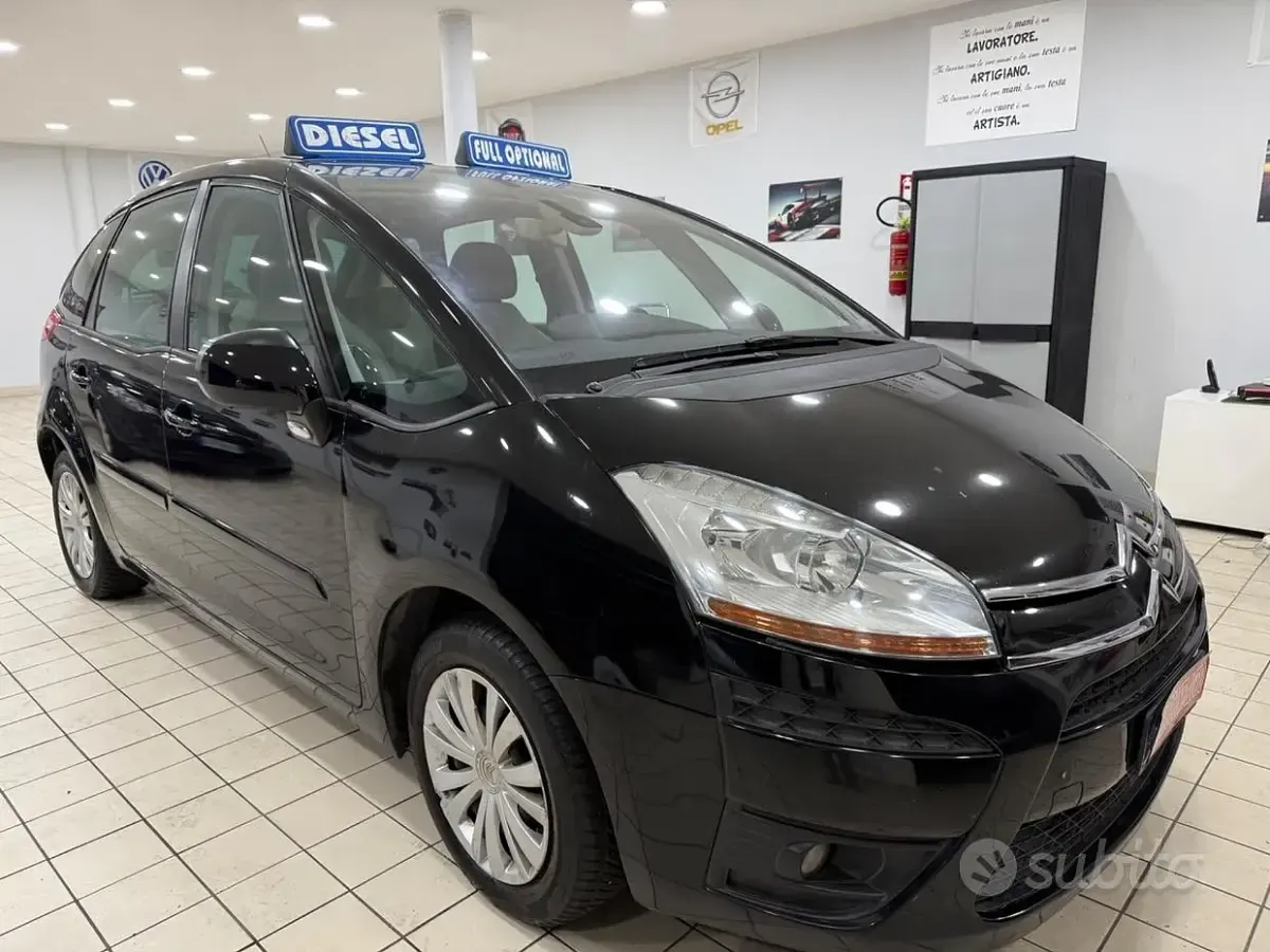 Usata Citroën C4 Picasso Elegance 109 CV (80 kW) 2010 Nero Monovolume