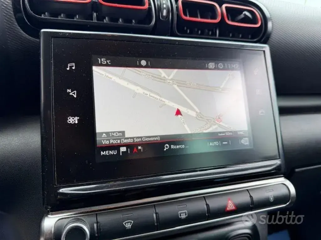 Usata Citroën C3 Aircross PureTech 110 CV (80 kW) 2018 Grigio scuro SUV