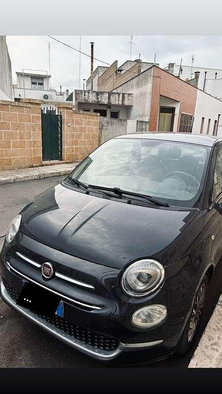 Usata Fiat 500 Lounge 69 CV (50 kW) 2016 Nero Utilitaria