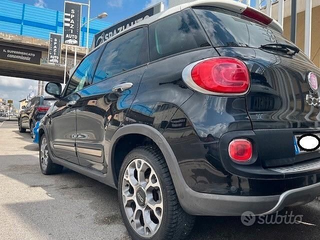 Usata Fiat 500L Trekking 84 CV (61 kW) 2014 Nero Monovolume