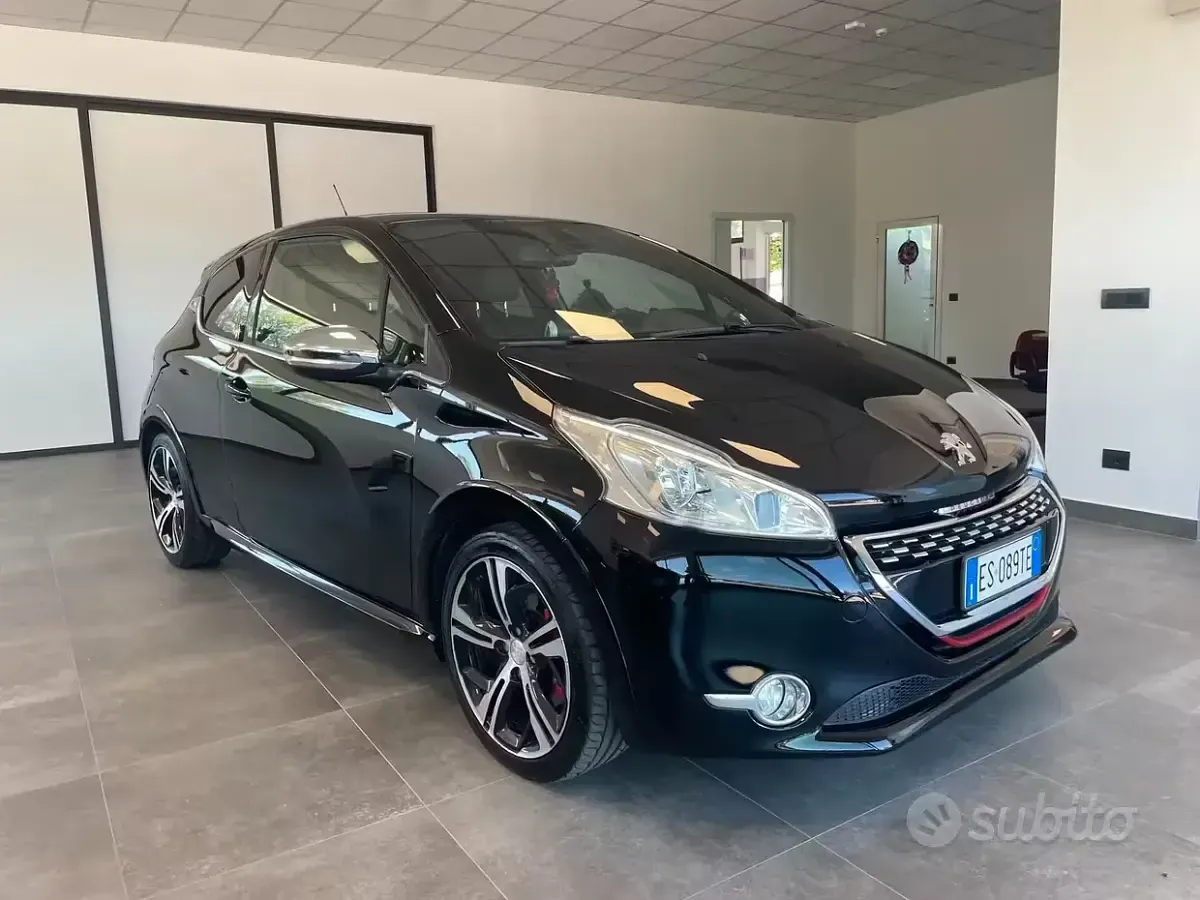 Usata Peugeot 208 GTi 200 CV (147 kW) 2013 Nero Utilitaria