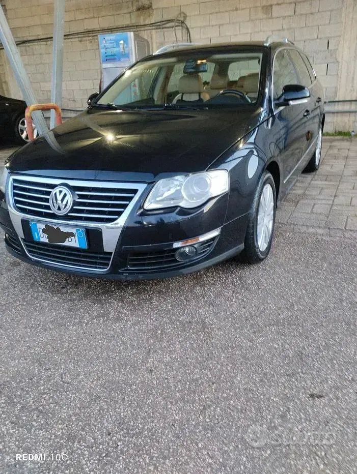 Usata VW Passat 140 CV (102 kW) 2006 Nero Station wagon