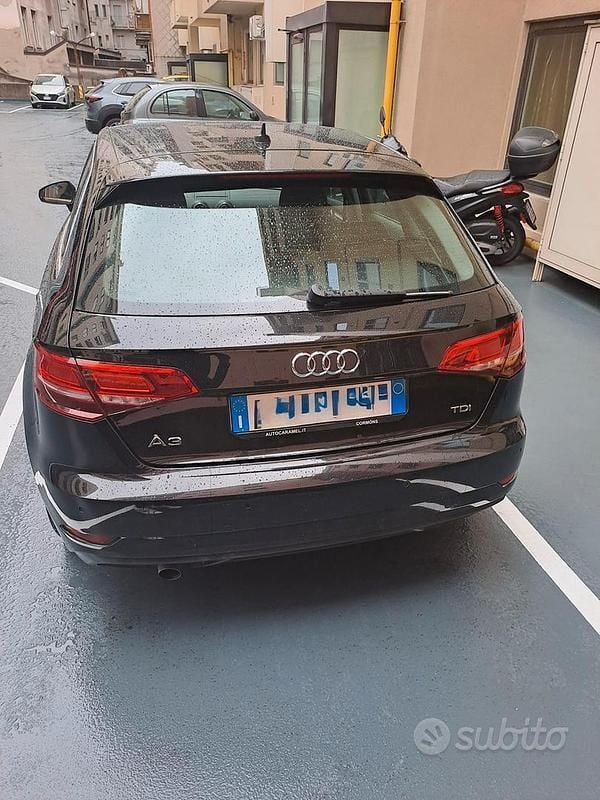 Usata Audi A3 Admired 110 CV (80 kW) 2016 Nero Berlina