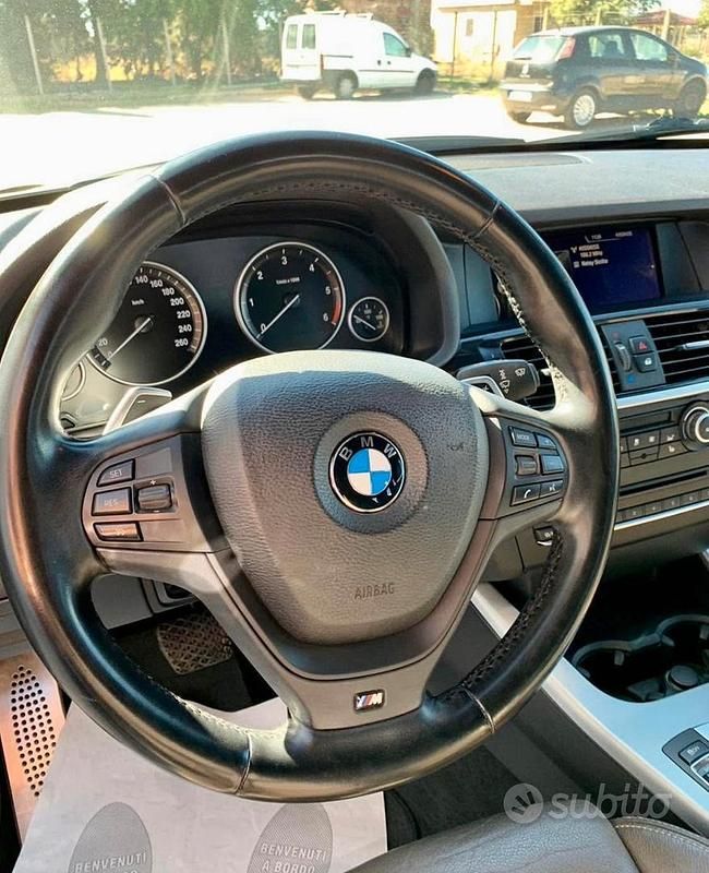 Usata BMW X3 M Sport 190 CV (139 kW) 2014 Blu SUV
