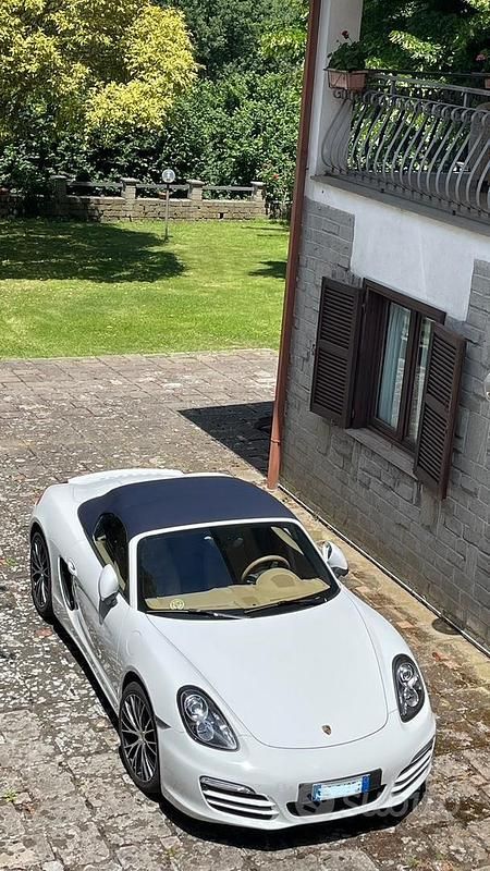 Second-hand Porsche Boxster 265 CP (194 kW) 2013 Alb Cabrio