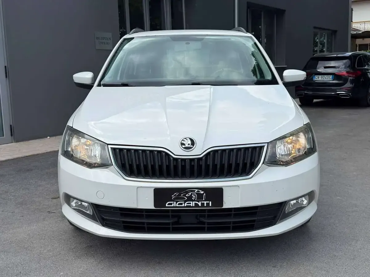 Usata Skoda Fabia Ambition 90 CV (66 kW) 2017 Bianco Station wagon