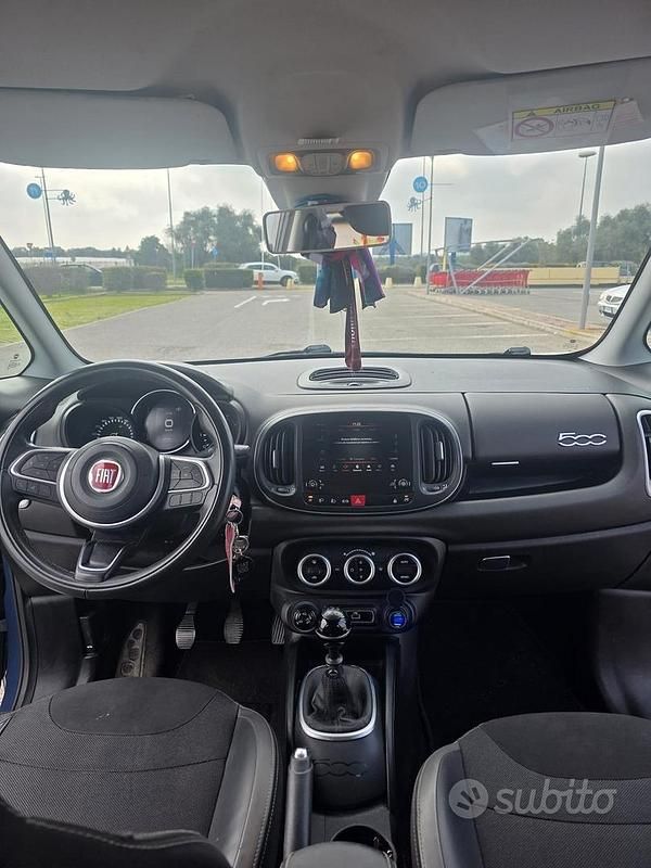 Usata Fiat 500L Cross 95 CV (69 kW) 2017 Blu Monovolume