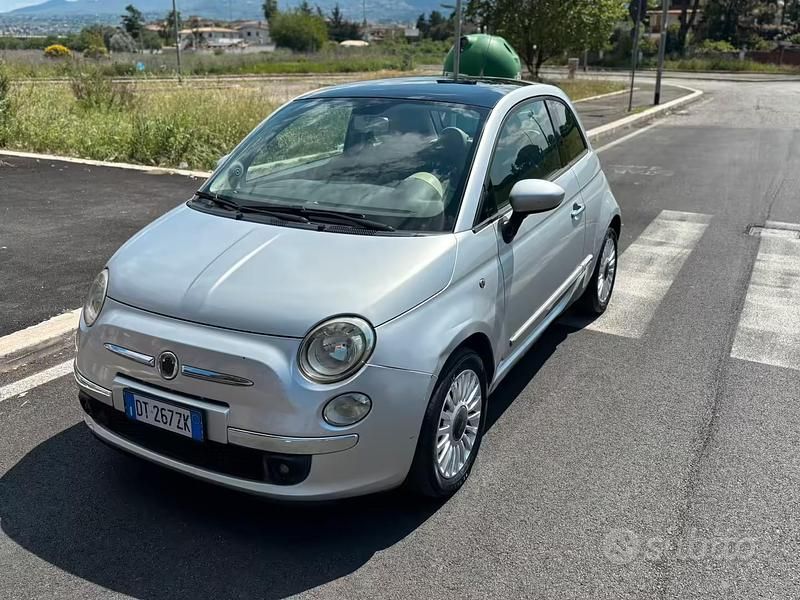 Usata Fiat 500 75 CV (55 kW) 2010 Grigio Berlina