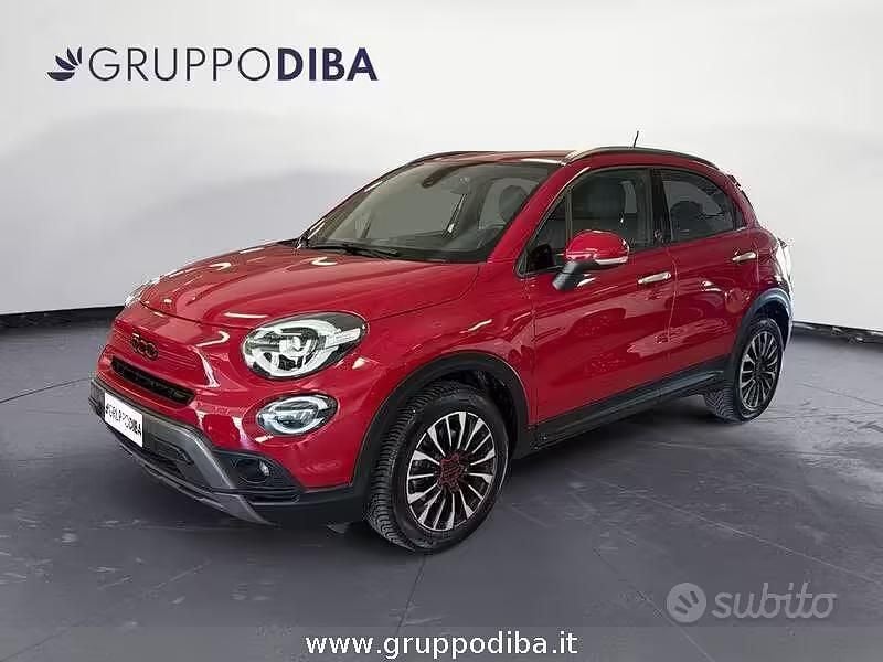 Usata Fiat 500X Red 131 CV (96 kW) 2022 Rosso SUV