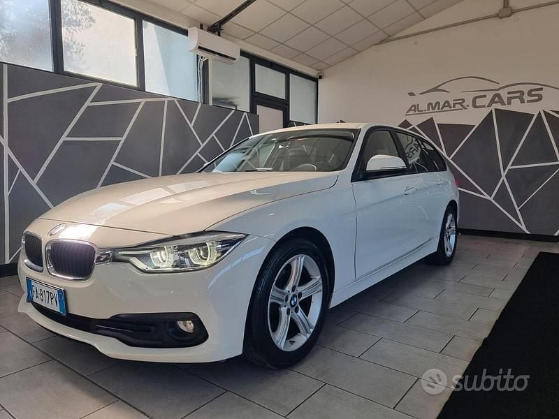 Usata BMW 318 Sport Line 150 CV (110 kW) 2015 Bianco Station wagon