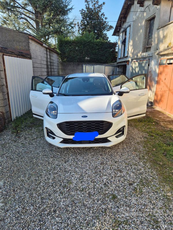 Usata Ford Puma ST-Line 125 CV (91 kW) 2021 Bianco Berlina
