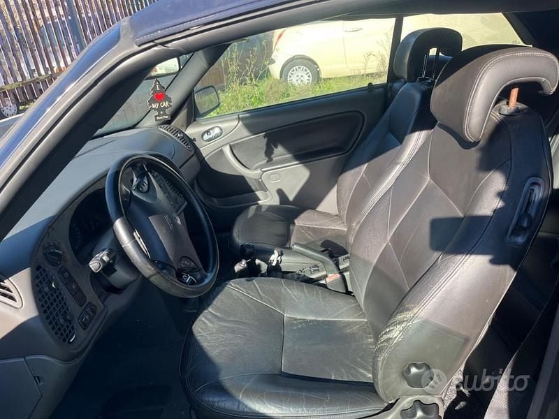Usata Saab 9-3 Cabriolet Anniversary 149 CV (109 kW) 2002 Blu Cabrio