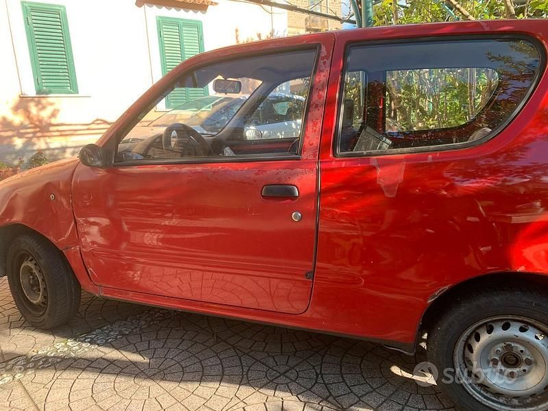 Usata Fiat Seicento 1998 Rosso Utilitaria