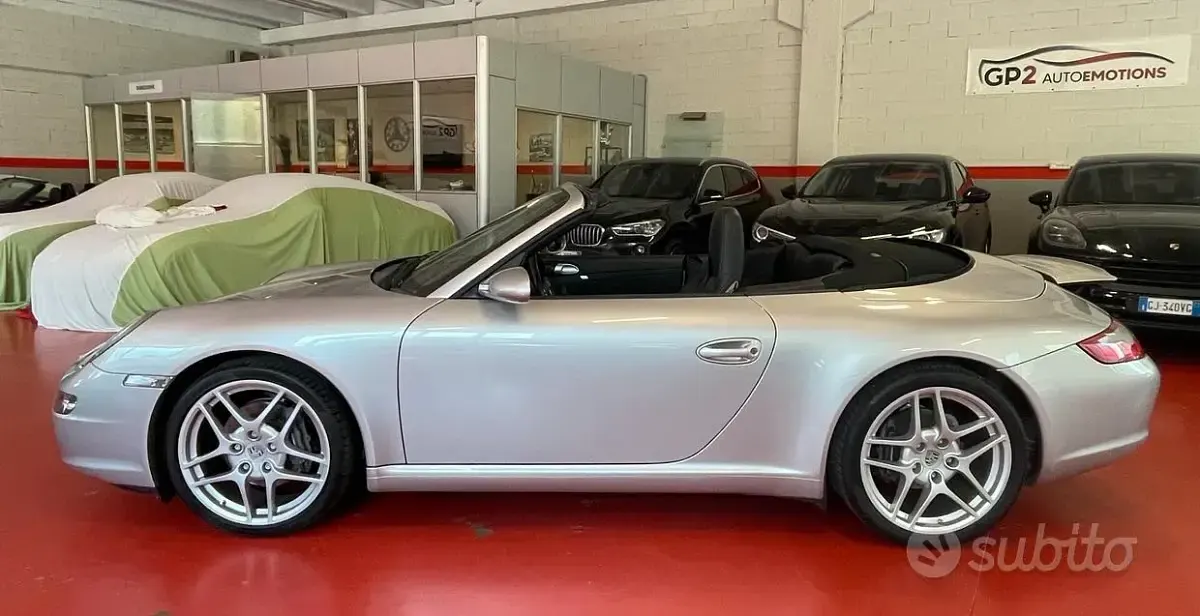 Usata Porsche 911 Carrera Cabriolet 325 CV (239 kW) 2008 Grigio Cabrio
