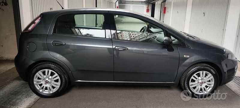 Usata Fiat Punto 75 CV (55 kW) 2013 Grigio Utilitaria