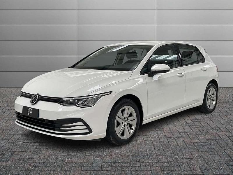 Usata VW Golf VIII Life 131 CV (96 kW) 2020 Bianco Berlina